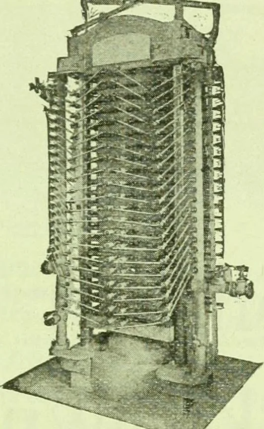 An illustration from Official American textile directory; containing reports of all the textile manufacturing establishments in the United States and Canada, together with the yarn trade index ... Comp. annually by the Textile world journal, 1916, leaf 10