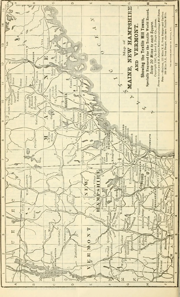 An illustration from Official American textile directory; containing reports of all the textile manufacturing establishments in the United States and Canada, together with the yarn trade index ... Comp. annually by the Textile world journal, 1916, leaf 137