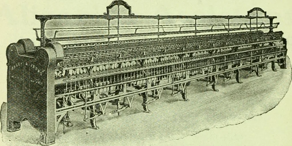 An illustration from Official American textile directory; containing reports of all the textile manufacturing establishments in the United States and Canada, together with the yarn trade index ... Comp. annually by the Textile world journal, 1916, leaf 21