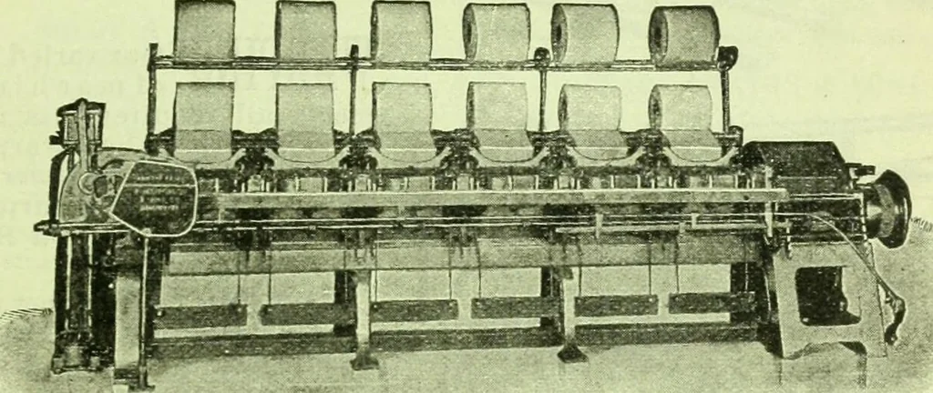 An illustration from Official American textile directory; containing reports of all the textile manufacturing establishments in the United States and Canada, together with the yarn trade index ... Comp. annually by the Textile world journal, 1916, leaf 30