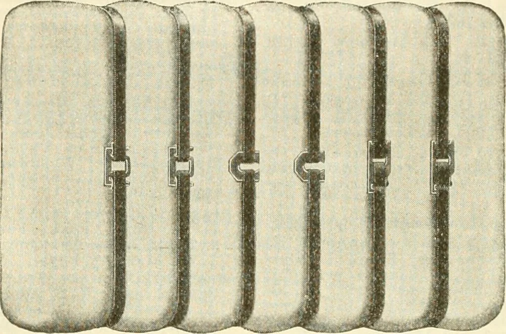 An illustration from Official American textile directory; containing reports of all the textile manufacturing establishments in the United States and Canada, together with the yarn trade index ... Comp. annually by the Textile world journal, 1916, leaf 365