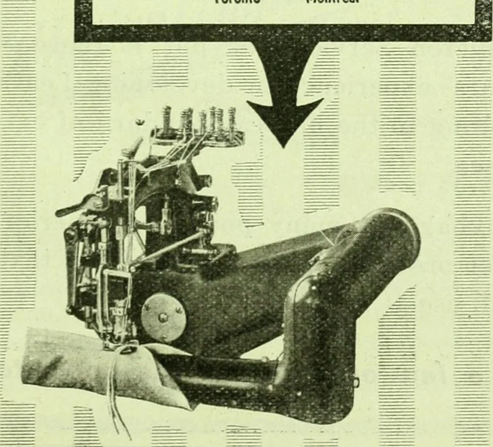 An illustration from Official American textile directory; containing reports of all the textile manufacturing establishments in the United States and Canada, together with the yarn trade index ... Comp. annually by the Textile world journal, 1916, leaf 42