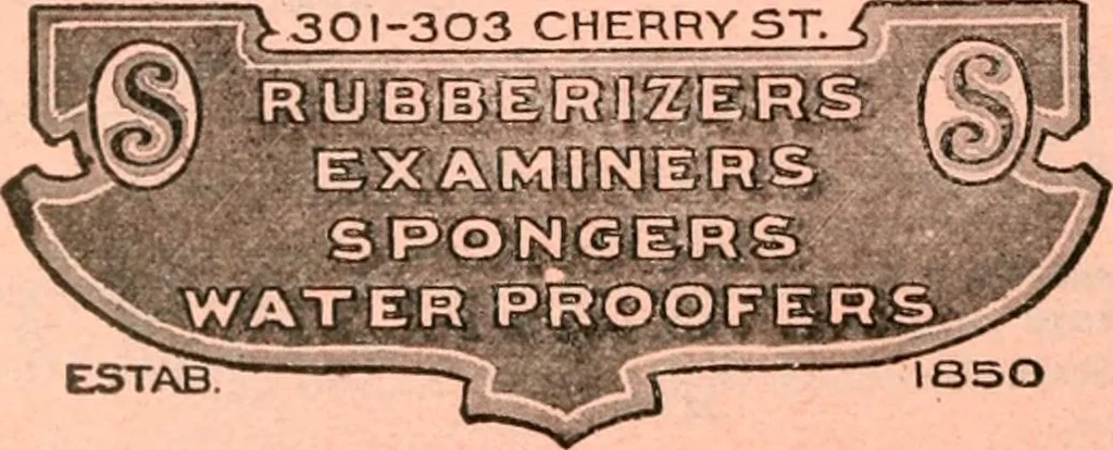 An illustration from Official American textile directory; containing reports of all the textile manufacturing establishments in the United States and Canada, together with the yarn trade index ... Comp. annually by the Textile world journal, 1916, leaf 455