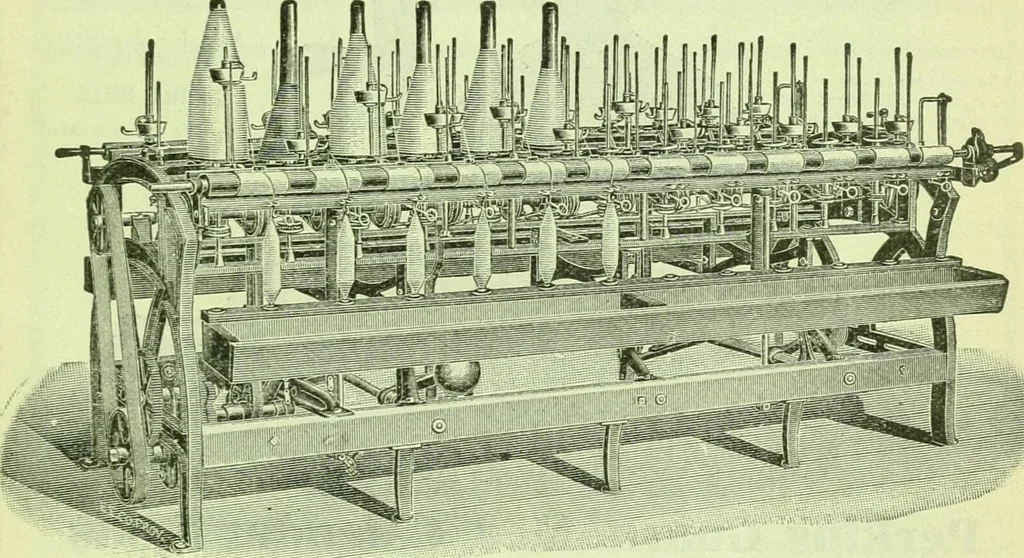An illustration from Official American textile directory; containing reports of all the textile manufacturing establishments in the United States and Canada, together with the yarn trade index ... Comp. annually by the Textile world journal, 1916, leaf 46