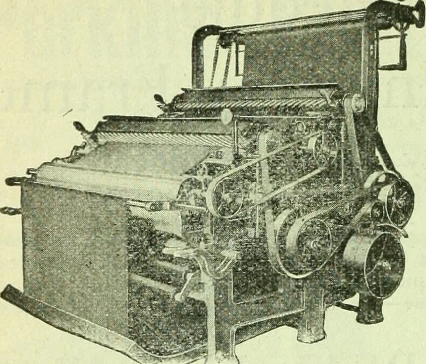 An illustration from Official American textile directory; containing reports of all the textile manufacturing establishments in the United States and Canada, together with the yarn trade index ... Comp. annually by the Textile world journal, 1916, leaf 49