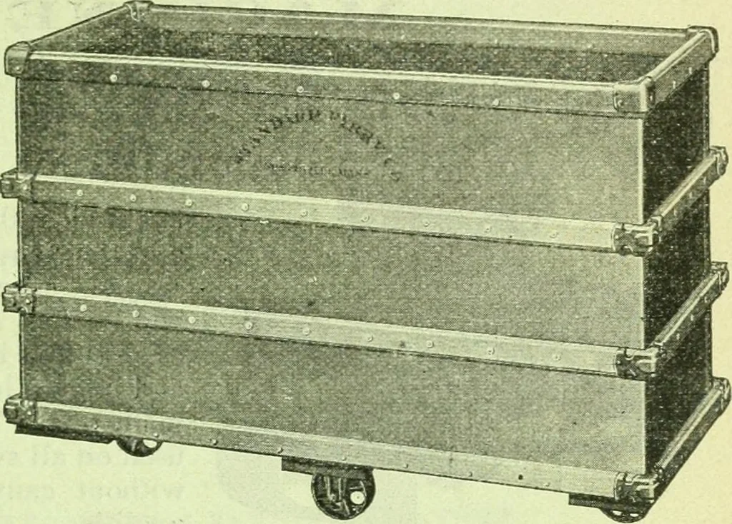 An illustration from Official American textile directory; containing reports of all the textile manufacturing establishments in the United States and Canada, together with the yarn trade index ... Comp. annually by the Textile world journal, 1916, leaf 56
