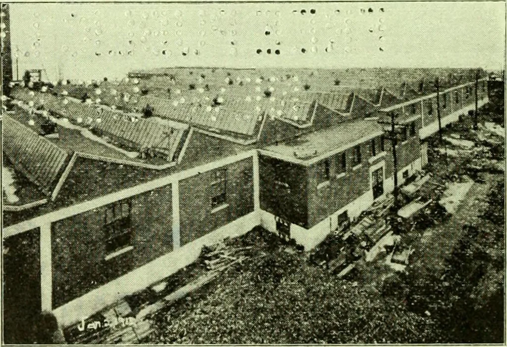 An illustration from Official American textile directory; containing reports of all the textile manufacturing establishments in the United States and Canada, together with the yarn trade index ... Comp. annually by the Textile world journal, 1916, leaf 59