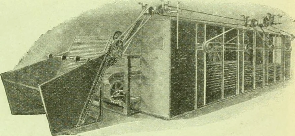 An illustration from Official American textile directory; containing reports of all the textile manufacturing establishments in the United States and Canada, together with the yarn trade index ... Comp. annually by the Textile world journal, 1916, leaf 6