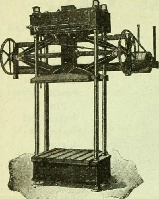 An illustration from Official American textile directory; containing reports of all the textile manufacturing establishments in the United States and Canada, together with the yarn trade index ... Comp. annually by the Textile world journal, 1916, leaf 651
