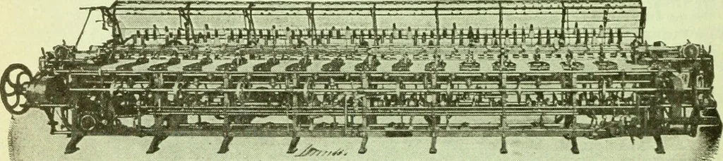 An illustration from Official American textile directory; containing reports of all the textile manufacturing establishments in the United States and Canada, together with the yarn trade index ... Comp. annually by the Textile world journal, 1916, leaf 73