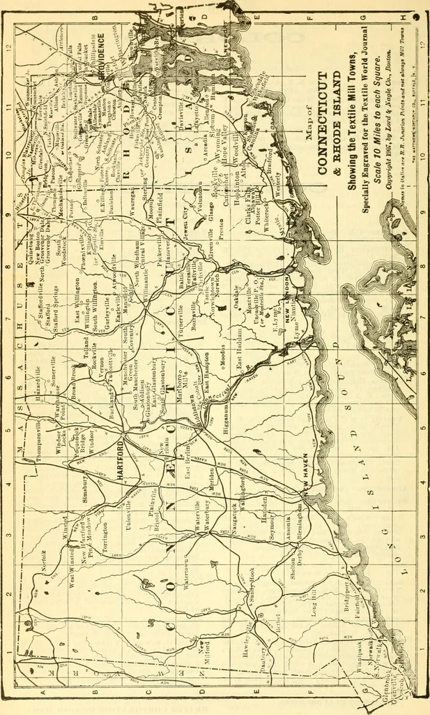 An illustration from Official American textile directory; containing reports of all the textile manufacturing establishments in the United States and Canada, together with the yarn trade index ... Comp. annually by the Textile world journal, 1917, leaf 113