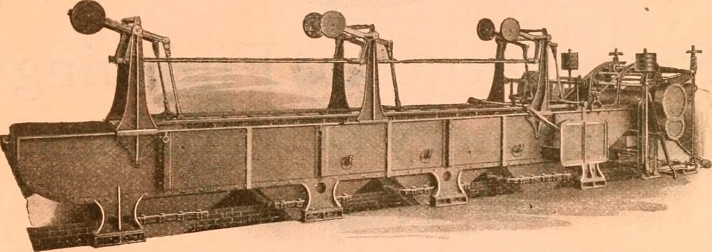 An illustration from Official American textile directory; containing reports of all the textile manufacturing establishments in the United States and Canada, together with the yarn trade index ... Comp. annually by the Textile world journal, 1917, leaf 14
