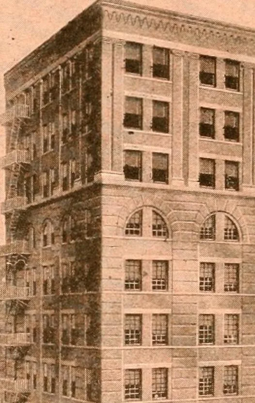 An illustration from Official American textile directory; containing reports of all the textile manufacturing establishments in the United States and Canada, together with the yarn trade index ... Comp. annually by the Textile world journal, 1917, leaf 201