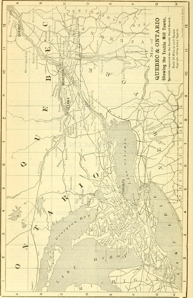 An illustration from Official American textile directory; containing reports of all the textile manufacturing establishments in the United States and Canada, together with the yarn trade index ... Comp. annually by the Textile world journal, 1917, leaf 403