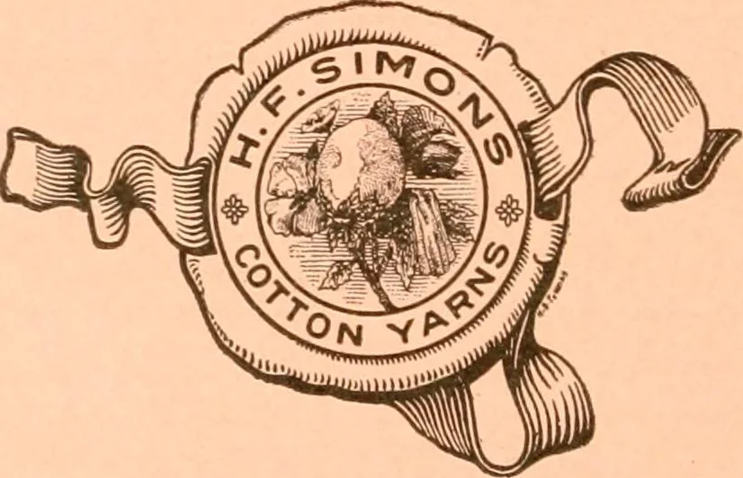 An illustration from Official American textile directory; containing reports of all the textile manufacturing establishments in the United States and Canada, together with the yarn trade index ... Comp. annually by the Textile world journal, 1917, leaf 433