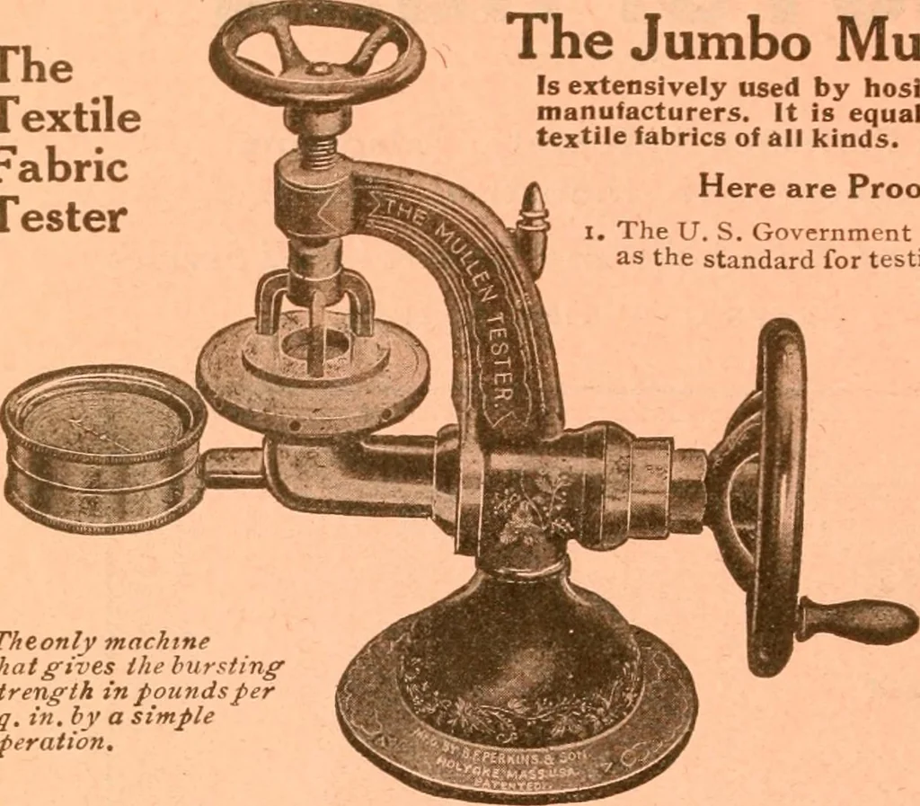 An illustration from Official American textile directory; containing reports of all the textile manufacturing establishments in the United States and Canada, together with the yarn trade index ... Comp. annually by the Textile world journal, 1917, leaf 45