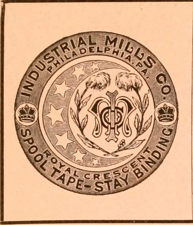 An illustration from Official American textile directory; containing reports of all the textile manufacturing establishments in the United States and Canada, together with the yarn trade index ... Comp. annually by the Textile world journal, 1917, leaf 458