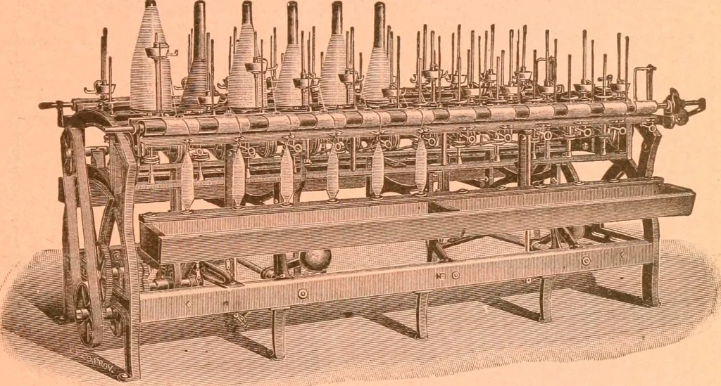 An illustration from Official American textile directory; containing reports of all the textile manufacturing establishments in the United States and Canada, together with the yarn trade index ... Comp. annually by the Textile world journal, 1917, leaf 46