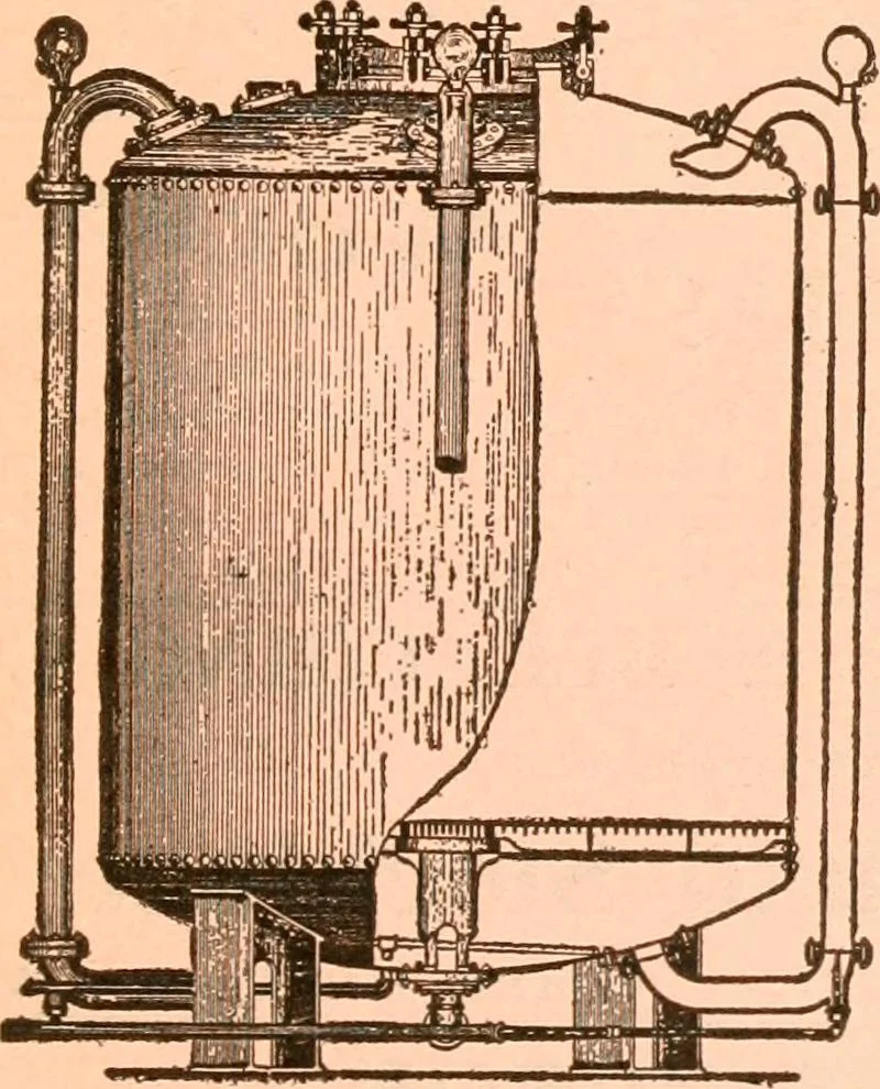 An illustration from Official American textile directory; containing reports of all the textile manufacturing establishments in the United States and Canada, together with the yarn trade index ... Comp. annually by the Textile world journal, 1917, leaf 474
