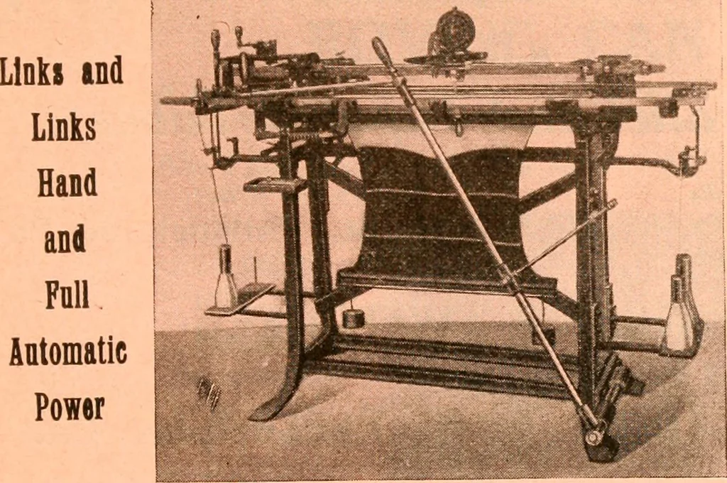 An illustration from Official American textile directory; containing reports of all the textile manufacturing establishments in the United States and Canada, together with the yarn trade index ... Comp. annually by the Textile world journal, 1917, leaf 48