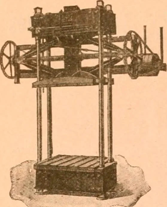 An illustration from Official American textile directory; containing reports of all the textile manufacturing establishments in the United States and Canada, together with the yarn trade index ... Comp. annually by the Textile world journal, 1917, leaf 705