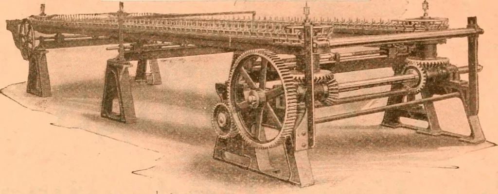 An illustration from Official American textile directory; containing reports of all the textile manufacturing establishments in the United States and Canada, together with the yarn trade index ... Comp. annually by the Textile world journal, 1917, leaf 717