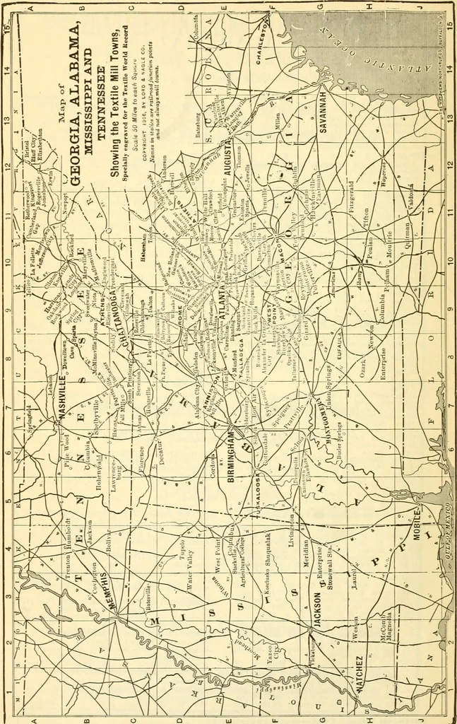 An illustration from Official American textile directory; containing reports of all the textile manufacturing establishments in the United States and Canada, together with the yarn trade index ... Comp. annually by the Textile world journal, 1918, leaf 119