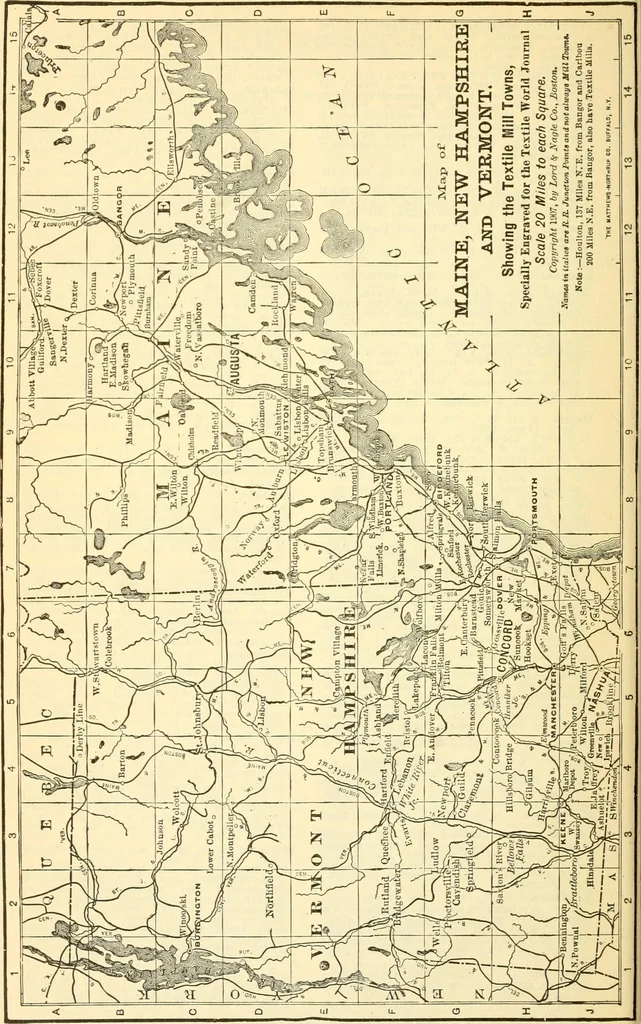 An illustration from Official American textile directory; containing reports of all the textile manufacturing establishments in the United States and Canada, together with the yarn trade index ... Comp. annually by the Textile world journal, 1918, leaf 159