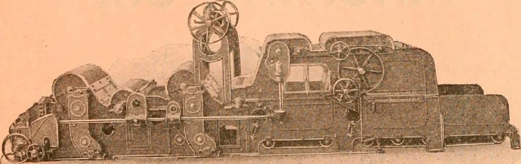 An illustration from Official American textile directory; containing reports of all the textile manufacturing establishments in the United States and Canada, together with the yarn trade index ... Comp. annually by the Textile world journal, 1918, leaf 22