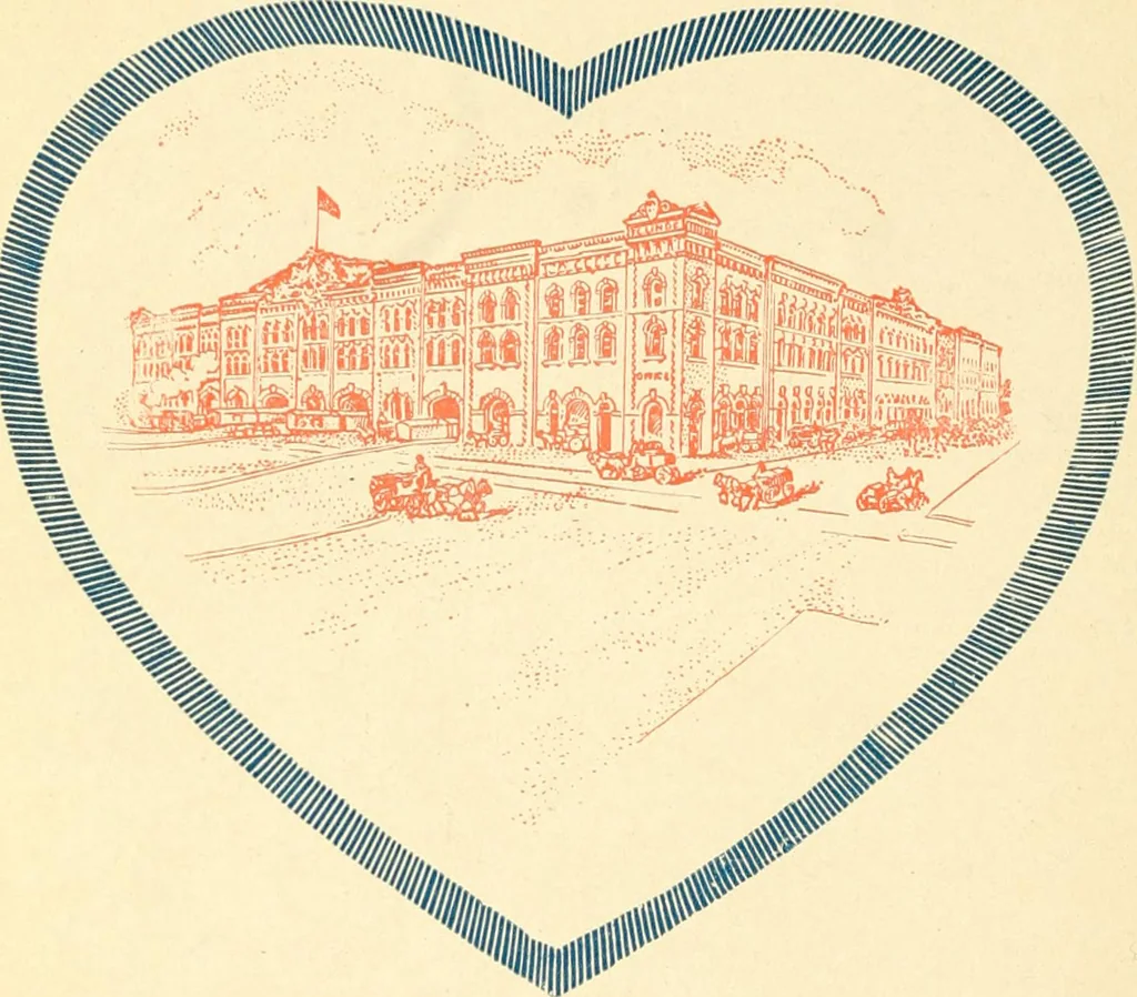 An illustration from Official American textile directory; containing reports of all the textile manufacturing establishments in the United States and Canada, together with the yarn trade index ... Comp. annually by the Textile world journal, 1918, leaf 37