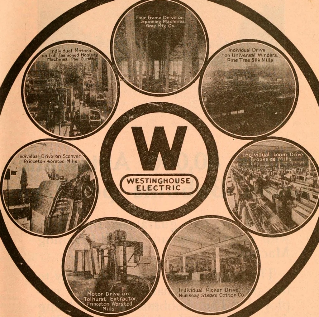 An illustration from Official American textile directory; containing reports of all the textile manufacturing establishments in the United States and Canada, together with the yarn trade index ... Comp. annually by the Textile world journal, 1918, leaf 416