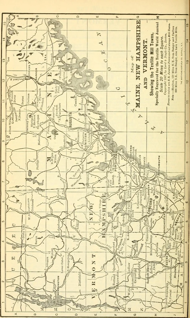 An illustration from Official American textile directory; containing reports of all the textile manufacturing establishments in the United States and Canada, together with the yarn trade index ... Comp. annually by the Textile world journal, 1918, leaf 427