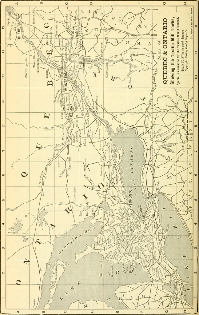 An illustration from Official American textile directory; containing reports of all the textile manufacturing establishments in the United States and Canada, together with the yarn trade index ... Comp. annually by the Textile world journal, 1918, leaf 439