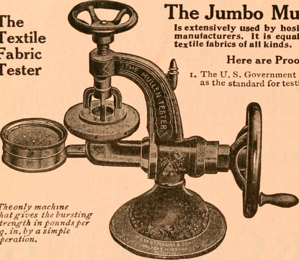 An illustration from Official American textile directory; containing reports of all the textile manufacturing establishments in the United States and Canada, together with the yarn trade index ... Comp. annually by the Textile world journal, 1918, leaf 47