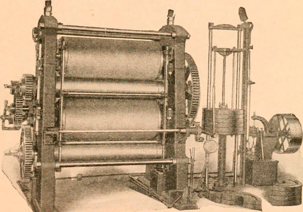 An illustration from Official American textile directory; containing reports of all the textile manufacturing establishments in the United States and Canada, together with the yarn trade index ... Comp. annually by the Textile world journal, 1919, leaf 10