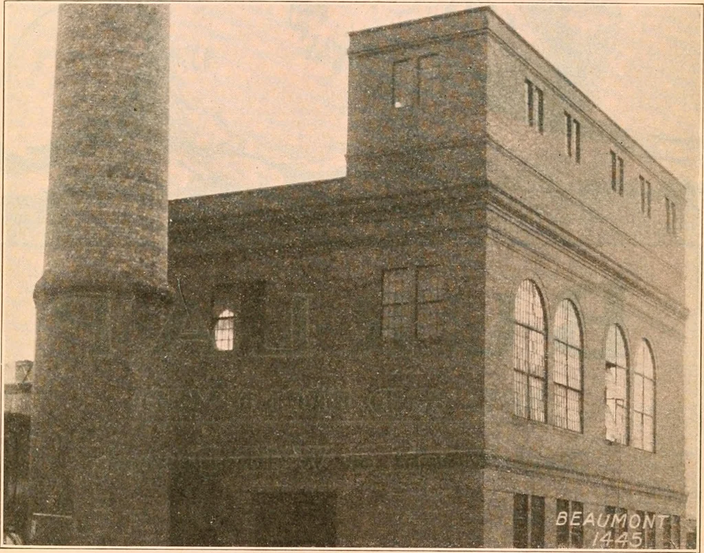 An illustration from Official American textile directory; containing reports of all the textile manufacturing establishments in the United States and Canada, together with the yarn trade index ... Comp. annually by the Textile world journal, 1919, leaf 169
