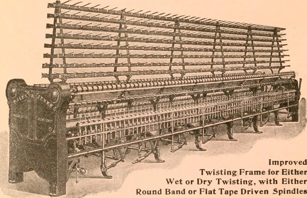 An illustration from Official American textile directory; containing reports of all the textile manufacturing establishments in the United States and Canada, together with the yarn trade index ... Comp. annually by the Textile world journal, 1919, leaf 21