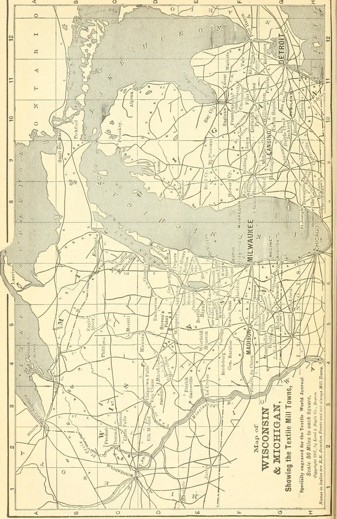 An illustration from Official American textile directory; containing reports of all the textile manufacturing establishments in the United States and Canada, together with the yarn trade index ... Comp. annually by the Textile world journal, 1919, leaf 215