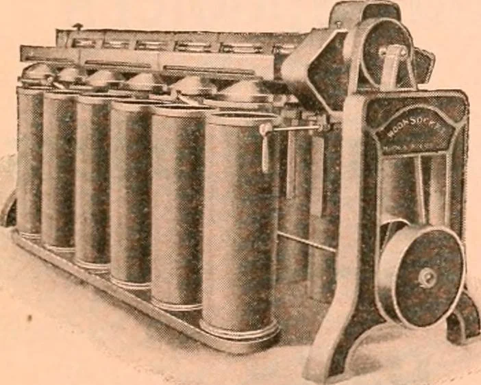 An illustration from Official American textile directory; containing reports of all the textile manufacturing establishments in the United States and Canada, together with the yarn trade index ... Comp. annually by the Textile world journal, 1919, leaf 22