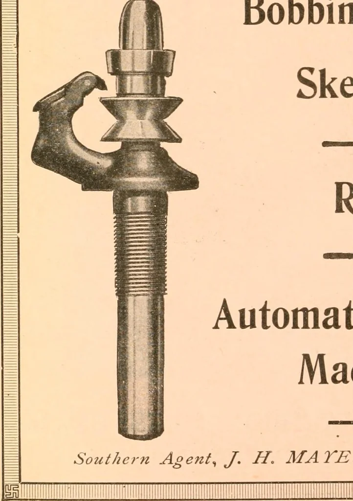 An illustration from Official American textile directory; containing reports of all the textile manufacturing establishments in the United States and Canada, together with the yarn trade index ... Comp. annually by the Textile world journal, 1919, leaf 23