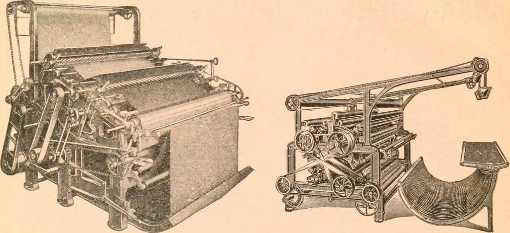 An illustration from Official American textile directory; containing reports of all the textile manufacturing establishments in the United States and Canada, together with the yarn trade index ... Comp. annually by the Textile world journal, 1919, leaf 33