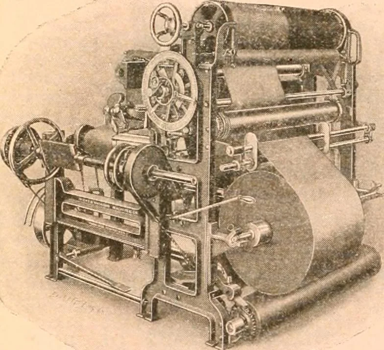 An illustration from Official American textile directory; containing reports of all the textile manufacturing establishments in the United States and Canada, together with the yarn trade index ... Comp. annually by the Textile world journal, 1919, leaf 33