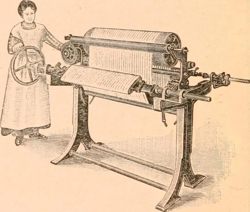 An illustration from Official American textile directory; containing reports of all the textile manufacturing establishments in the United States and Canada, together with the yarn trade index ... Comp. annually by the Textile world journal, 1919, leaf 33