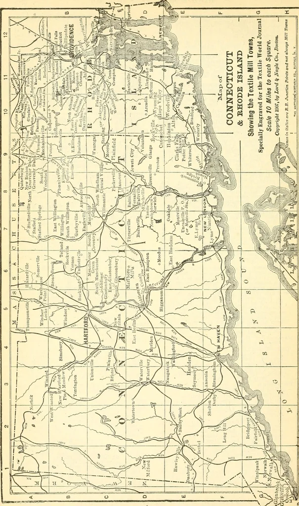 An illustration from Official American textile directory; containing reports of all the textile manufacturing establishments in the United States and Canada, together with the yarn trade index ... Comp. annually by the Textile world journal, 1919, leaf 421