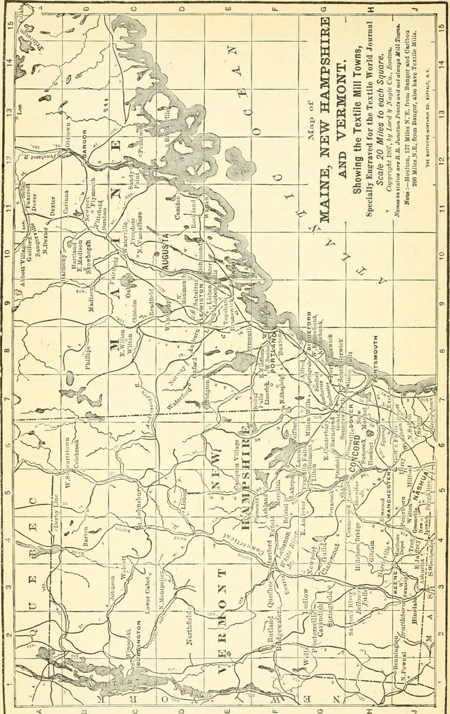 An illustration from Official American textile directory; containing reports of all the textile manufacturing establishments in the United States and Canada, together with the yarn trade index ... Comp. annually by the Textile world journal, 1919, leaf 451