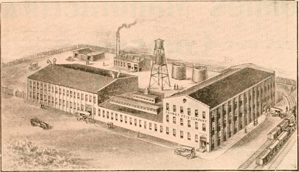 An illustration from Official American textile directory; containing reports of all the textile manufacturing establishments in the United States and Canada, together with the yarn trade index ... Comp. annually by the Textile world journal, 1919, leaf 528
