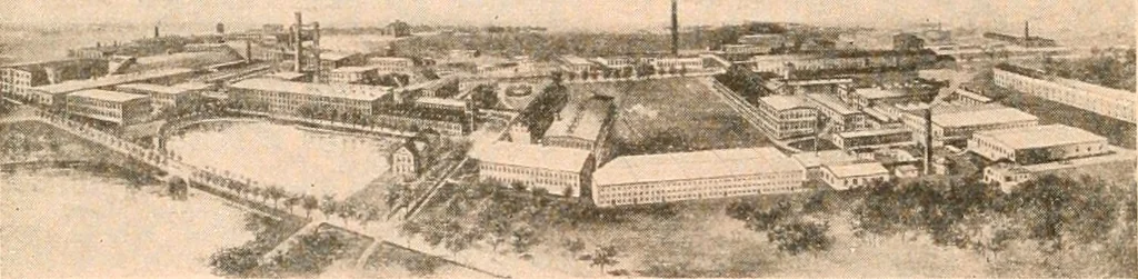 An illustration from Official American textile directory; containing reports of all the textile manufacturing establishments in the United States and Canada, together with the yarn trade index ... Comp. annually by the Textile world journal, 1919, leaf 591