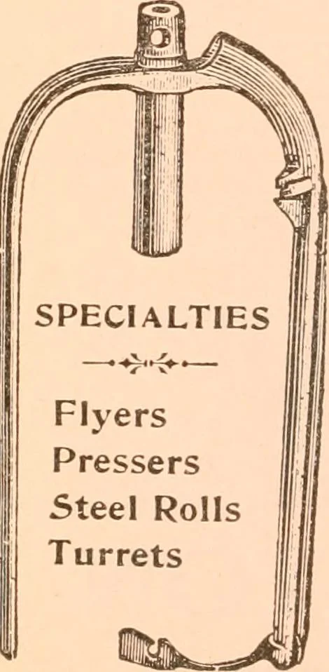 An illustration from Official American textile directory; containing reports of all the textile manufacturing establishments in the United States and Canada, together with the yarn trade index ... Comp. annually by the Textile world journal, 1919, leaf 67