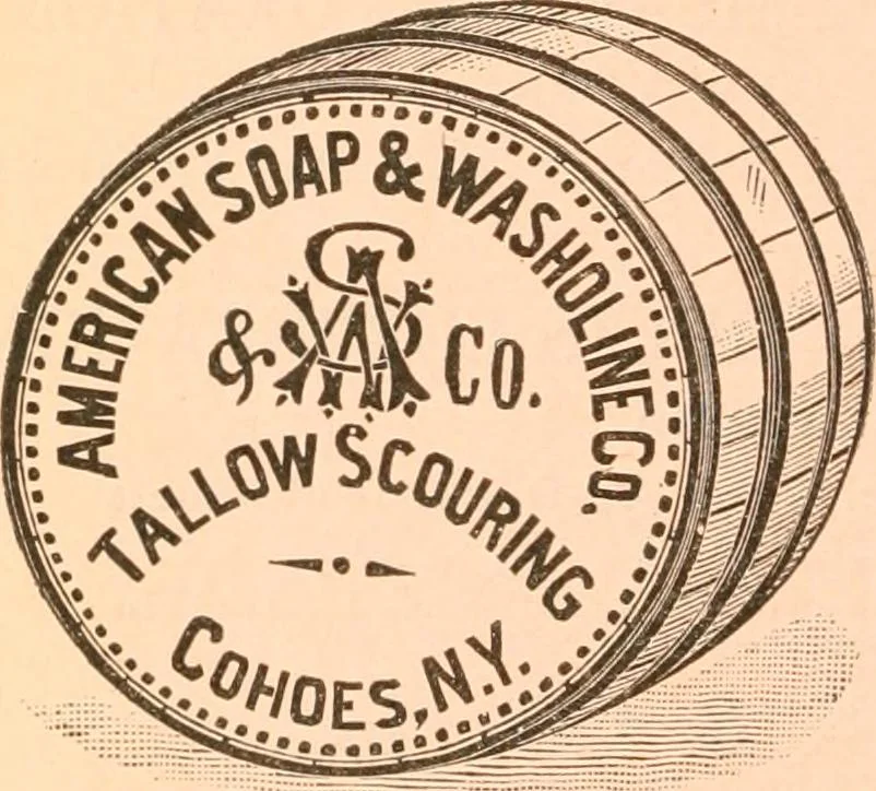 An illustration from Official American textile directory; containing reports of all the textile manufacturing establishments in the United States and Canada, together with the yarn trade index ... Comp. annually by the Textile world journal, 1919, leaf 843