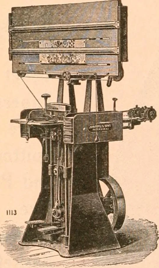 An illustration from Official American textile directory; containing reports of all the textile manufacturing establishments in the United States and Canada, together with the yarn trade index ... Comp. annually by the Textile world journal, 1919, leaf 851